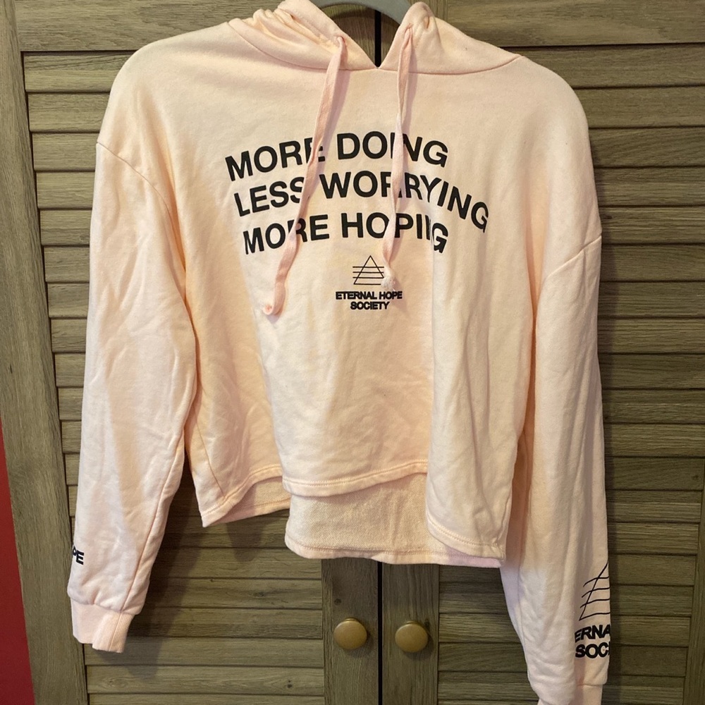 Eternal Hope Society Cropped Sweater